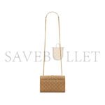 YSL ENVELOPE SMALL IN MATELASS� LAMBSKIN 600195AACT72760 (21*13*6cm) - Image 3