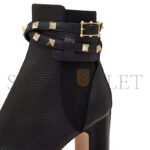 VALENTINO ROCKSTUD GRAINY CALFSKIN ANKLE BOOT 90 MM 3W2S0P62VCE_0NO - Image 6