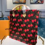 Louis Vuitton Monogram Cherry Sac Plat Tote Bag M51140 - Image 2