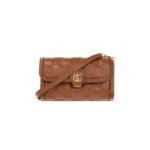 GUCCI SMALL GG MATELASS� LEATHER BAG 724529 (25.5*16*8.5cm)