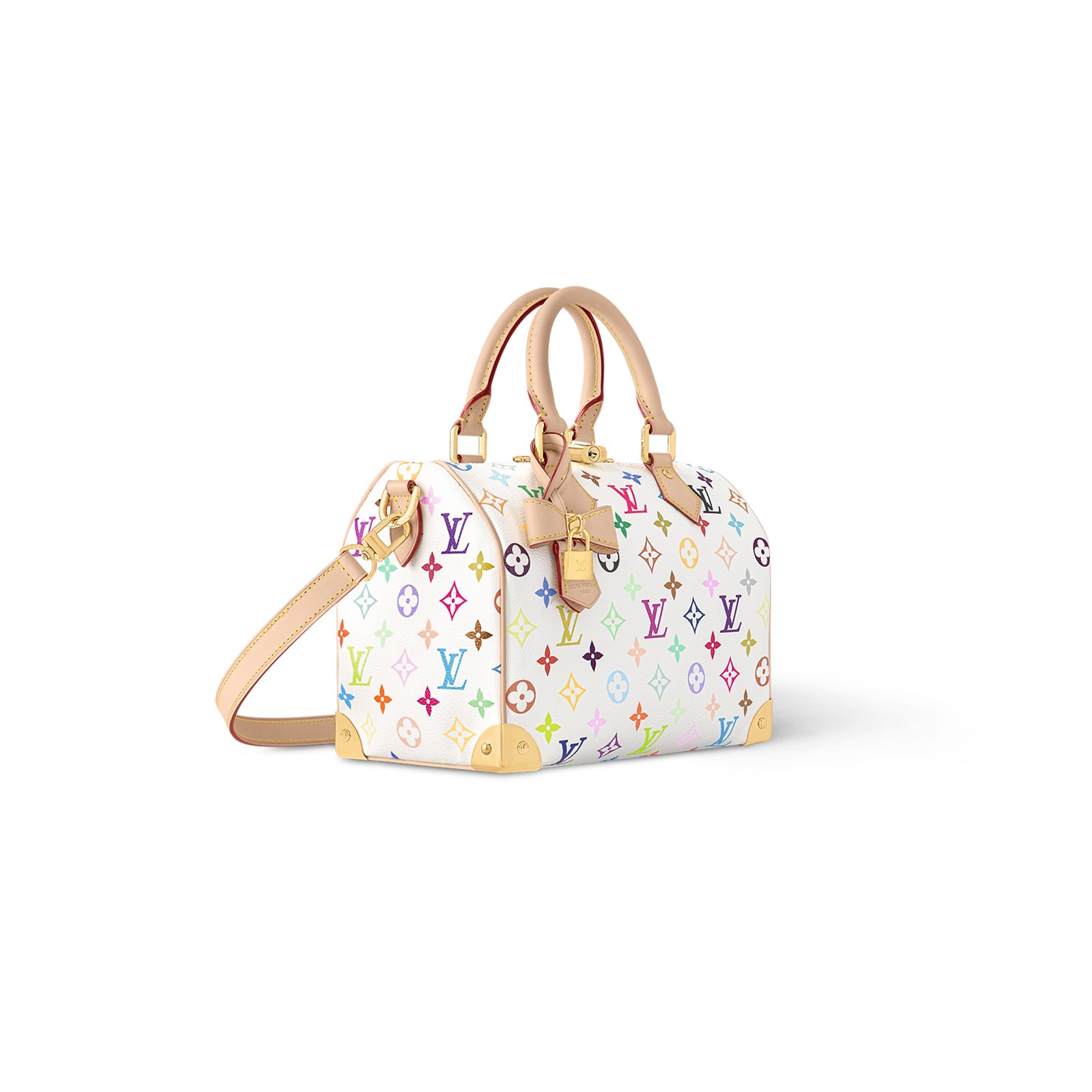 61a20811401d8a81aa8ce4616c69aff0418bb2bd LOUIS VUITTON MURAKAMI LV X TM SPEEDY BANDOULI�RE 25 M13085 (25*19*15cm) - Image 1