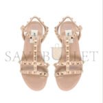 VALENTINO ROCKSTUD FLAT RUBBER SANDAL 5W2S0H38PVS_P45 - Image 4