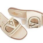 VALENTINO VLOGO CUT-OUT CALFSKIN SLIDE SANDAL 4W2S0IB0RLL_B24 - Image 5