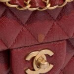 CHANEL TIMELESS MEDIUM CAVIAR RED AS3011 (25.5*15.5*6.5cm) - Image 5