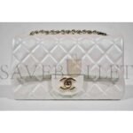 CHANEL FLAP BAG SILVER HARDWARE A01112 -Y04059-10601 (25.5*15.5*6.5cm) - Image 3