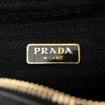 PRADA VITELLO DAINO MINI CAMERA CROSSBODY BLACK (16*10*6cm) - Image 6