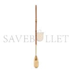 YSL GABY ZIPPED POUCH IN RAFFIA 774293GAAEE2080 (18*13*3.5cm) - Image 4
