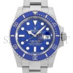 ROLEX SUBMARINER BLUE DIAL WATCH 116619 - Image 3