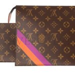 LOUIS VUITTON TRIO TOILET POUCH MON MONOGRAM P01952 (25*20*6cm) - Image 5