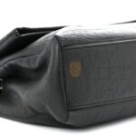 YSL LARGE WEST HOLLYWOOD MONOGRAM FOLD-OVER GREY 1413669 (28*18*11cm) - Image 4