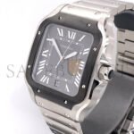 CARTIER SANTOS LARGE STAINLESS STEEL AUTOMATIC WATCH WSSA0037 - Image 3