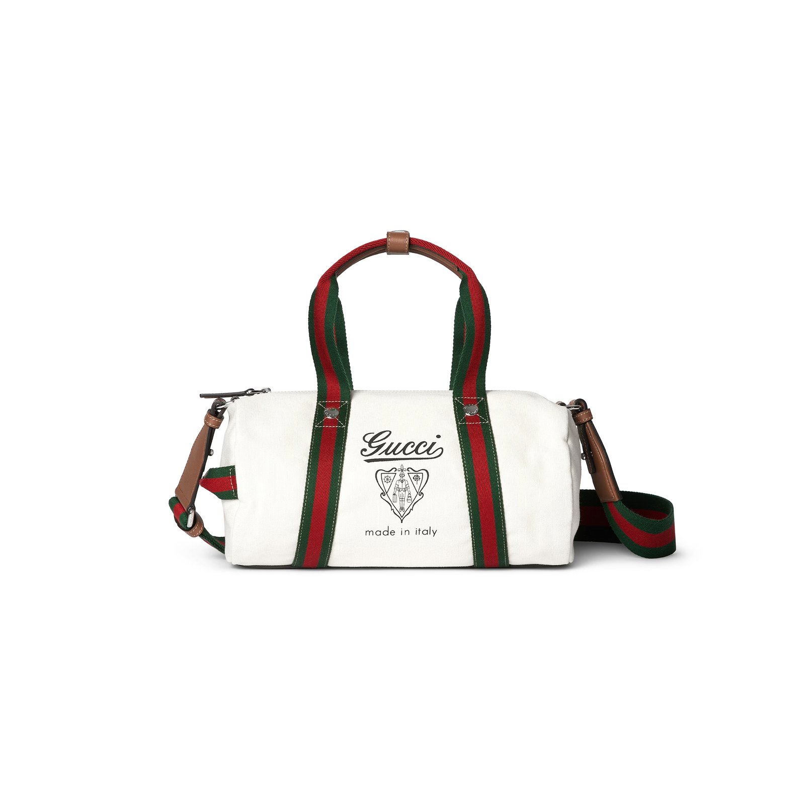 64ba95154fcb2cab3bbeca0b4228c5b8804ecd97 GUCCI SMALL PRINTED CANVAS DUFFLE BAG 816865FAD789042 (30*16*15cm) - Image 1