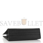 PRADA SAFFIANO LUX LOGO EMBOSSED LARGE HANDBAG BLACK (33*25*11cm) - Image 3