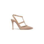 VALENTINO PATENT ROCKSTUD CAGED PUMP 100MM 5W2S0393VNW_P45