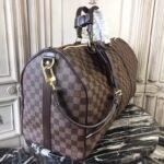 Louis Vuitton Damier Ebene Canvas Keepall Bandouliere 50 N41427 - Image 3