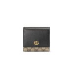 GUCCI GG MARMONT BI-COLOR MEDIUM WALLET 59858717WAG1283 (12*10*3cm)