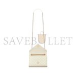 YSL ENVELOPE SMALL IN QUILTED GRAIN DE POUDRE EMBOSSED LEATHER 600195BOW919207 (21*13*6cm) - Image 5