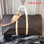 Louis Vuitton Monogram Canvas Keepall Bandouliere 55 M41414 - Image 2