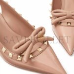 VALENTINO ROCKSTUD BOW SLINGBACK PATENT LEATHER PUMP 60MM 5W2S0IB8TZE_GF9 - Image 6