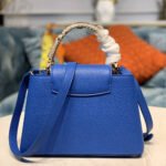 Louis Vuitton Taurillon and Python-skin Capucines BB N98387 N97980 - Image 4