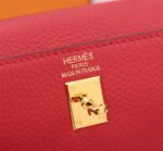 Hermès Kelly Togo Calf Gold hardware Red size: 25Cm/ 28Cm - Image 5