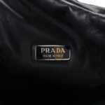 PRADA SOFT NAPPA MEDIUM PADDED SHOULDER BAG BLACK (30*25*11cm) - Image 5