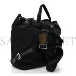 PRADA RE-NYLON TESSUTO SAFFIANO MEDIUM BACKPACK BLACK (29*28*15cm) - Image 2
