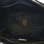 PRADA SAFFIANO MEDIUM GALLERIA DOUBLE ZIP TOTE BLACK (34*24*15cm) - Image 4