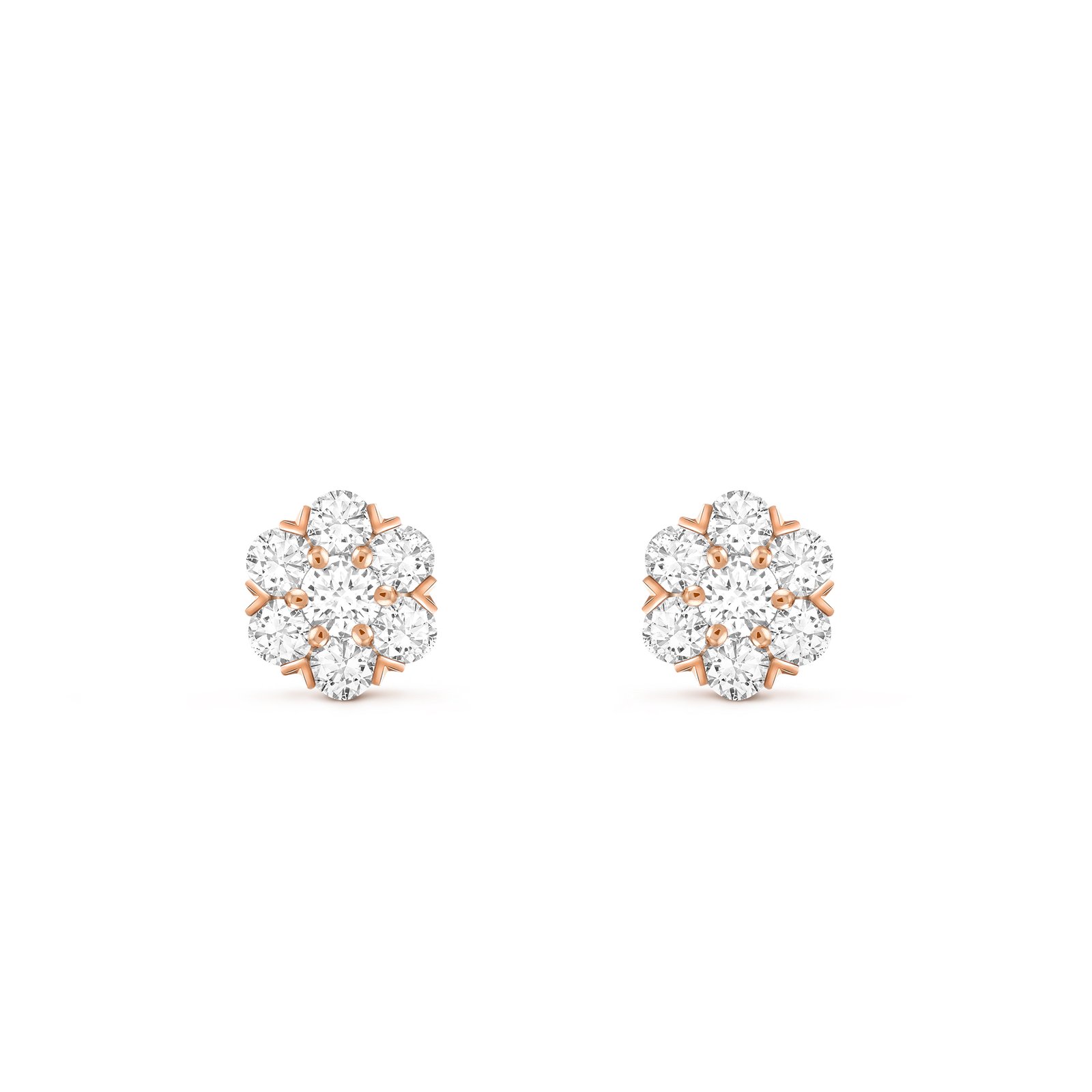 67901b6f9953fbab1401e3146ccb664d402c2bc7 VAN CLEEF ARPELS FLEURETTE EARRINGS VCARPEBF00 - Image 1