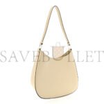 PRADA BRUSHED CALFSKIN CLEO SHOULDER BAG DESERT BEIGE (26*17*5cm) - Image 3