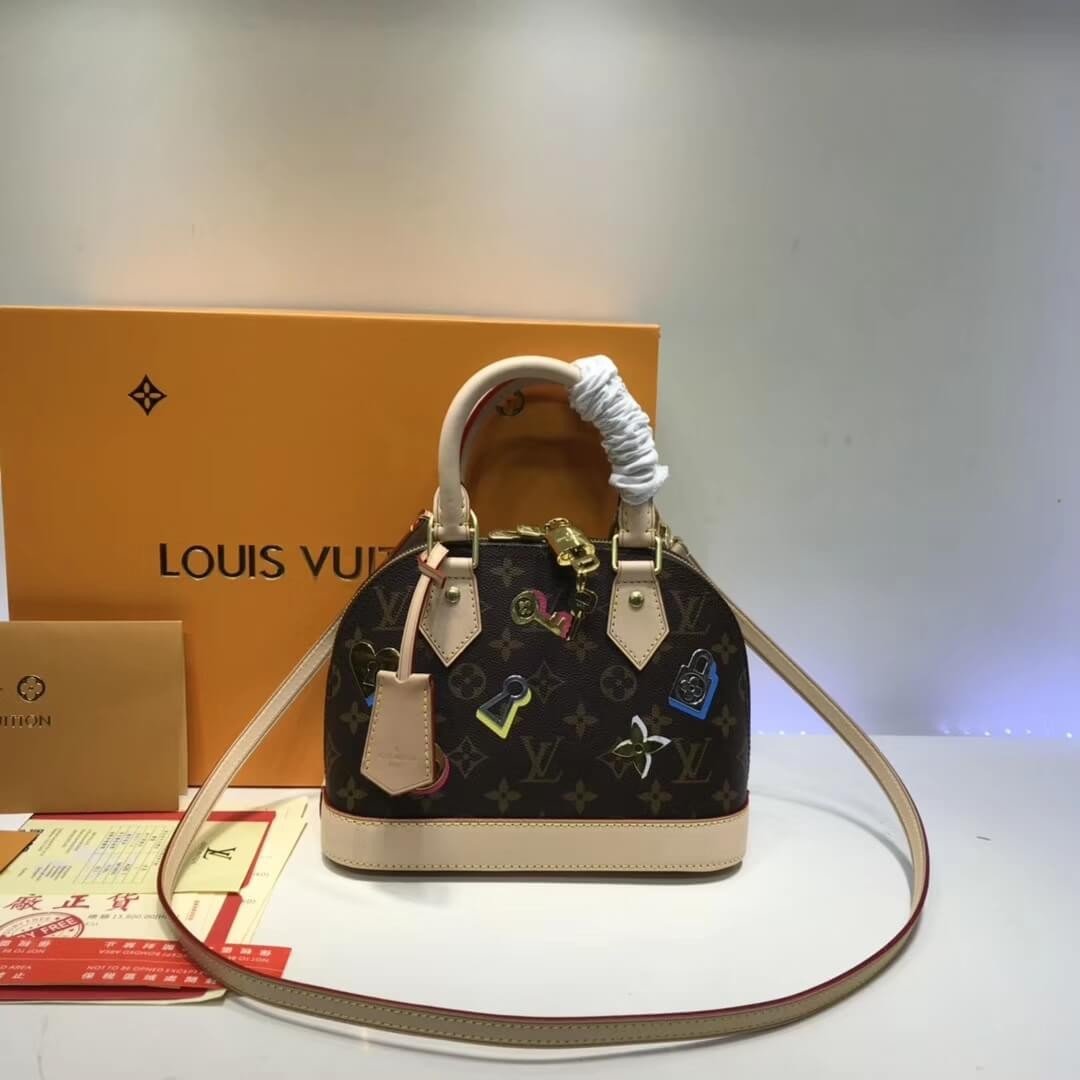 68544430ffabb3cd953dda731b44d95747b0e584 Louis Vuitton Monogram Canvas Alma BB M44368 - Image 1