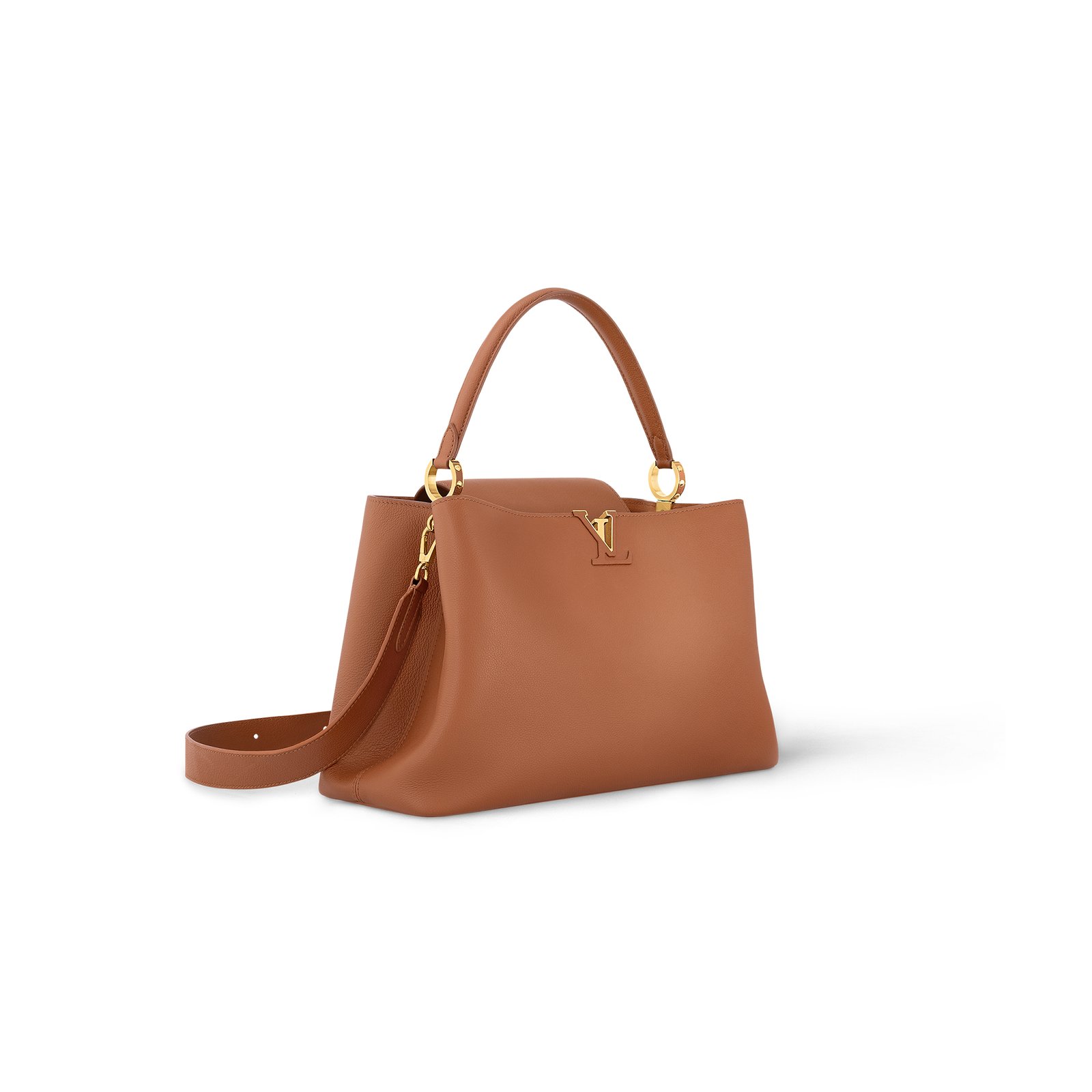 687e6412ad77f721f279b472a0fc941730289f11 LOUIS VUITTON CAPUCINES GM SOUPLE M24879 (38*23*16cm) - Image 1