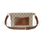 GUCCI GG CANVAS WITH LEATHER SLING BAGS ONE SHOULDER 746300 (18*13*5cm) - Image 2