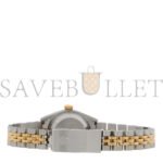ROLEX STAINLESS STEEL 18K YELLOW GOLD 26MM OYSTER PERPETUAL DATEJUST WATCH CHAMPAGNE 69173 - Image 2
