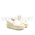 VALENTINO VLOGO TORCHON WEDGE SLIDE IN NAPPA 100MM 6W2S0KC5YWI_098 - Image 2