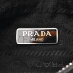 PRADA TESSUTO NYLON SAFFIANO MINI RE-EDITION 2005 BAG BLACK (22*16*6cm) - Image 6