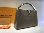 Louis Vuitton Taurillon Leather And Python Capucines MM N91711 - Image 3