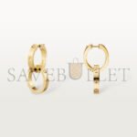 CARTIER LOVE YELLOW GOLD EARRINGS B8301499 - Image 6