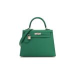HERM�S MASTER EPSOM KELLY 28 VE RT JADE (28*22*10cm)
