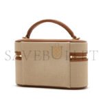 YSL GABY MINI VANITY BAG IN CANVAS AND LEATHER 834213FAC7T9856 (18*11*6.5cm) - Image 2