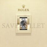 ROLEX DATEJUST 41 OYSTER, 41 MM, OYSTERSTEEL AND WHITE GOLD WATCH 126334-0018 - Image 2