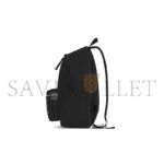 YSL SAINT LAURENT EMBROIDERED CITY BACKPACK IN CANVAS 534968FAAVV1070 (31*41*22cm) - Image 3