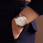 VACHERON CONSTANTIN COMPLETE CALENDAR 40 MM PINK GOLD WATCH 4000E/000R-B438 - Image 4