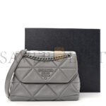 PRADA NAPPA STITCHED SMALL SPECTRUM BAG MARMO (22*16*9cm) - Image 2