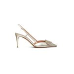 VALENTINO VLOGO GLOW LAMINATED NAPPA SLINGBACK PUMP 80MM 3.15IN 5W2S0R01PVY_P18