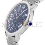 CARTIER RONDE SOLO 42MM BLUE DIAL AUTOMATIC MEN'S WATCH WSRN0023 - Image 3