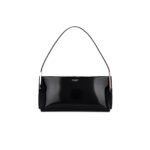 YSL SUZANNE RIGID SHOULDER BAG IN SHINY LEATHER�741637AAB9H1000 (30*14*4cm)
