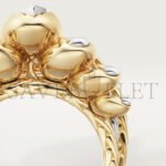 CARTIER GRAIN DE CAF� RING N4804800 - Image 7