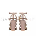 VALENTINO ROCKSTUD ANKLE STRAP SANDAL 90MM 5W2S0749VBP_P45 - Image 3