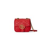 GUCCI GG MARMONT MINI SHOULDER BAG 739682 (18*15*8cm)